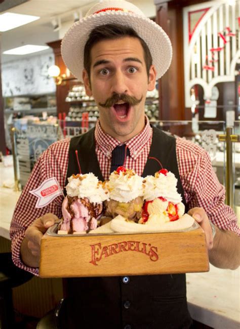 Farrells ice cream - May 25, 2018 · Farrell's Ice Cream Parlour actually was started in Portland, Oregon, by Bob Farrell and Ken McCarthy in 1963. Farrell's became known for their offer of a free ice cream sundae to children on their birthday. The parlors had an early 1900s theme, with employees wearing period dress and straw boater hats, and each location featured a player piano. 